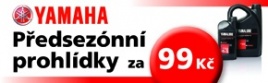 Předsezónní servisní prohlídka za 99,- Kč.